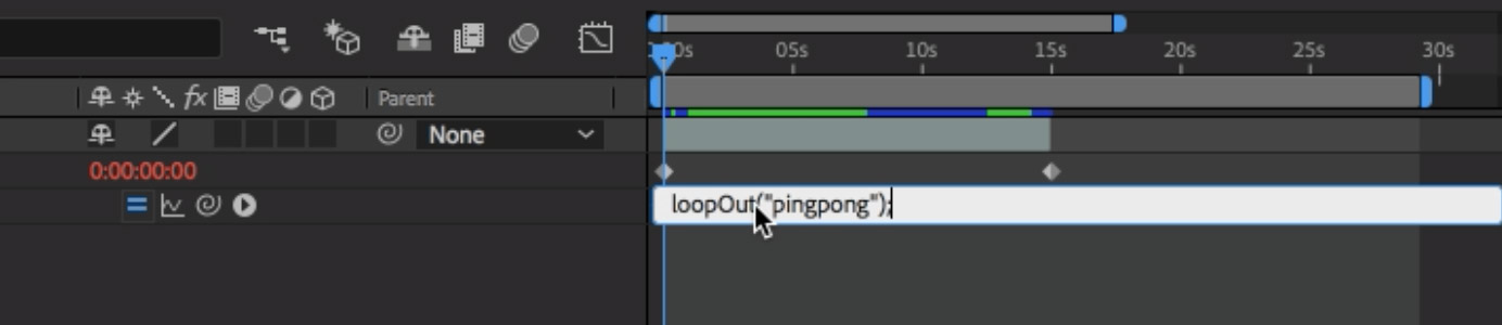 loopOut(“pingpong”); est une des expressions LoopOut