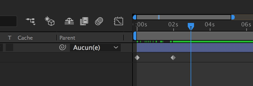 Création de clé d'animation_After Effects Mapping Motion_2