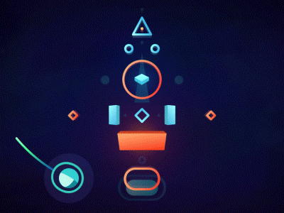 transition par calque de forme- Motion design