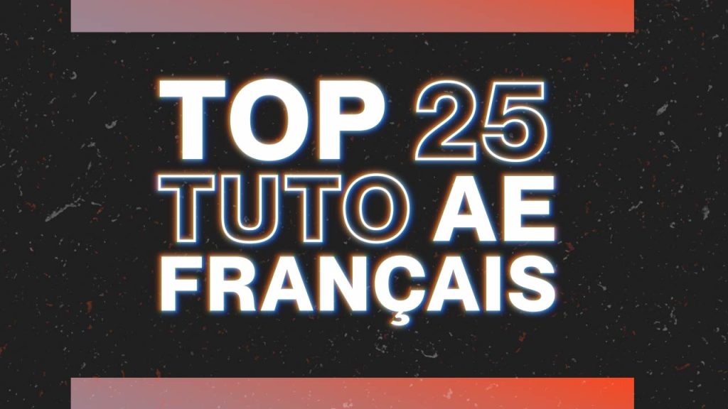 Tuto After Effect français - Mapping Motion Tuto After Effect français - Mapping Motion
