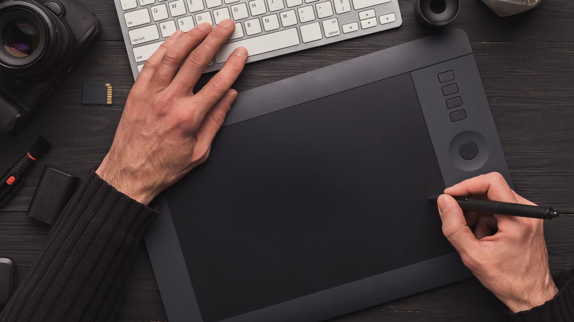 tablette pour le design graphique