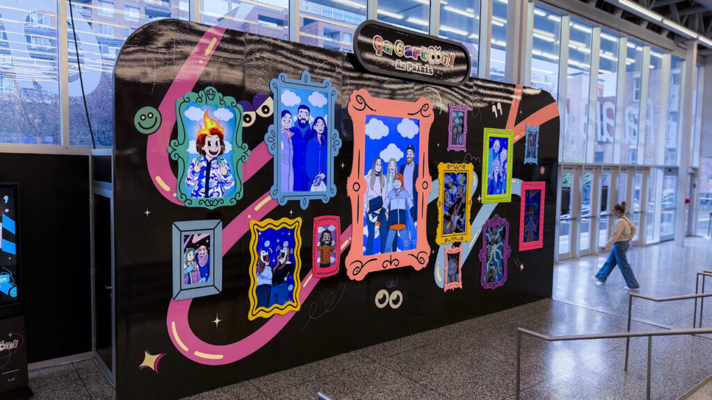 Ça Cartoon au Palais- Studio Mapping Motion - Montreal
